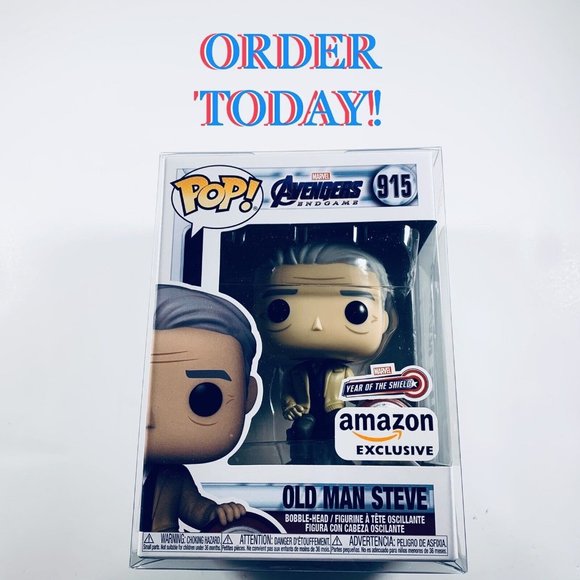 Funko Pop! Old Man Steve Year Of The Shield Avengers. - Picture 9 of 9